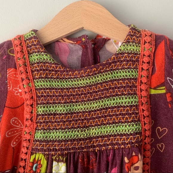 Masala Baby Smocked Animals Shirt - Picture 2 of 4